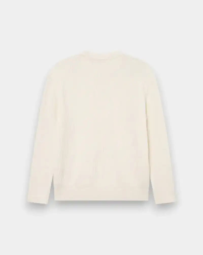 Jersey Les Deux Eddie Wool Rib Crewneck Knit 1000471 215 LES DEUX
