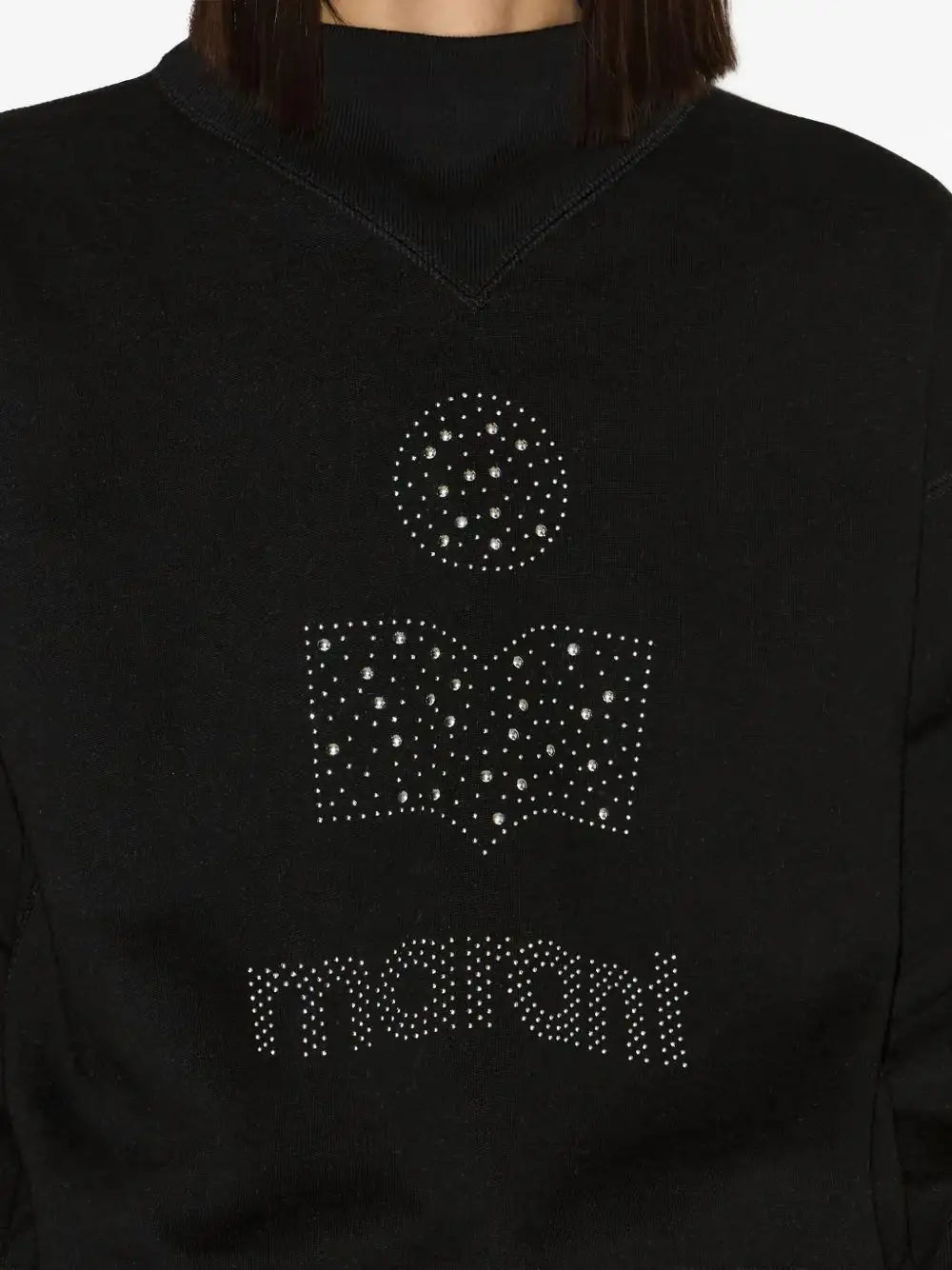 Sudadera Isabel Marant Moby SW0003FA C3M13E 01BK BLACK ISABEL MARANT