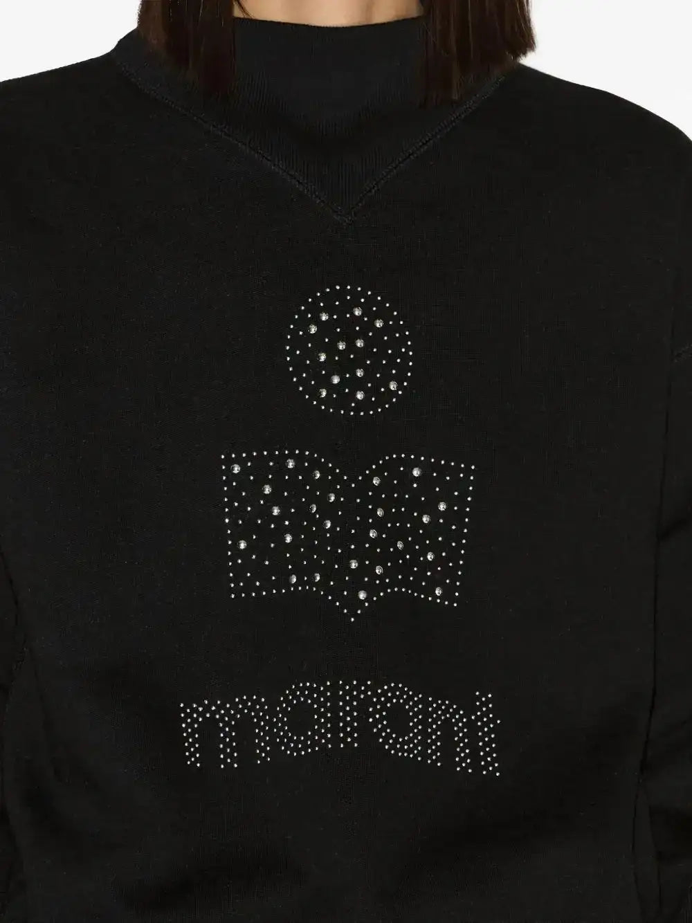 Sudadera Isabel Marant Moby SW0003FA C3M13E 01BK BLACK ISABEL MARANT