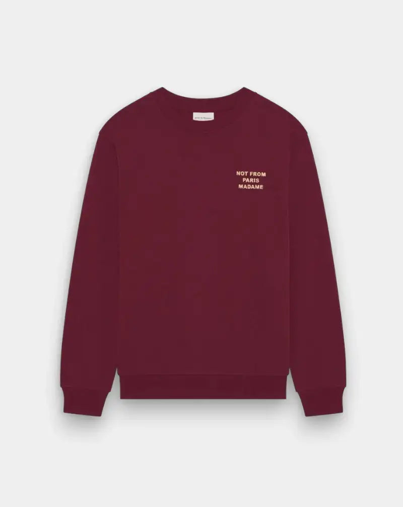 Sudadera Drole de Monsieur Le Sweatshirt Slogan SW149 CO127 WN DROLE DE MONSIEUR
