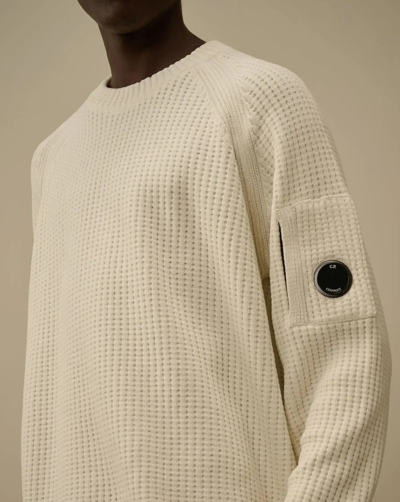 Jersey C.P. Company Chenilla Cotton 19CMKN023A005558G 103 C.P. COMPANY