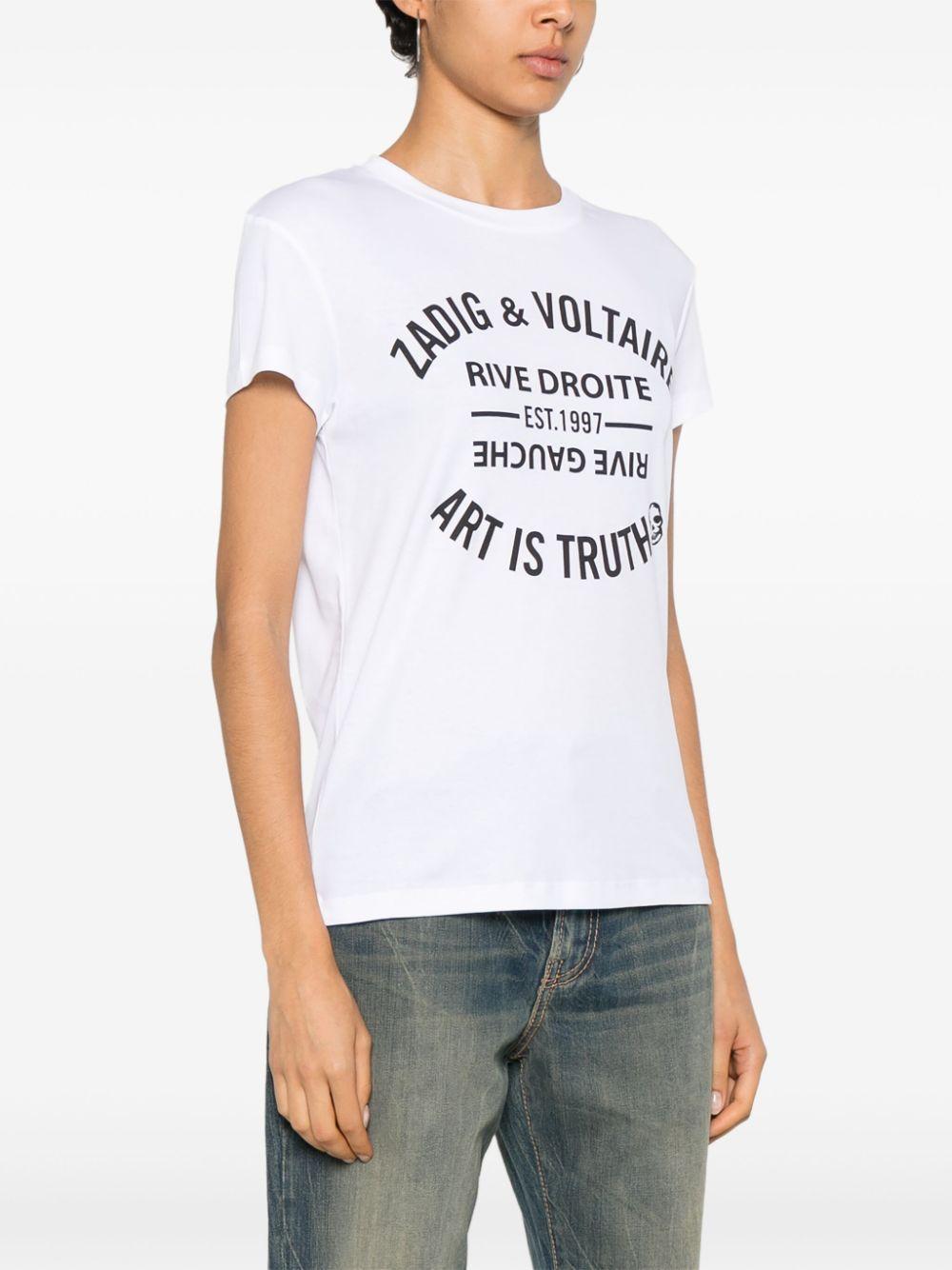 Camiseta Zadig&Voltaire walk blason JWTS02769 WHITE 107 ZADIG & VOLTAIRE