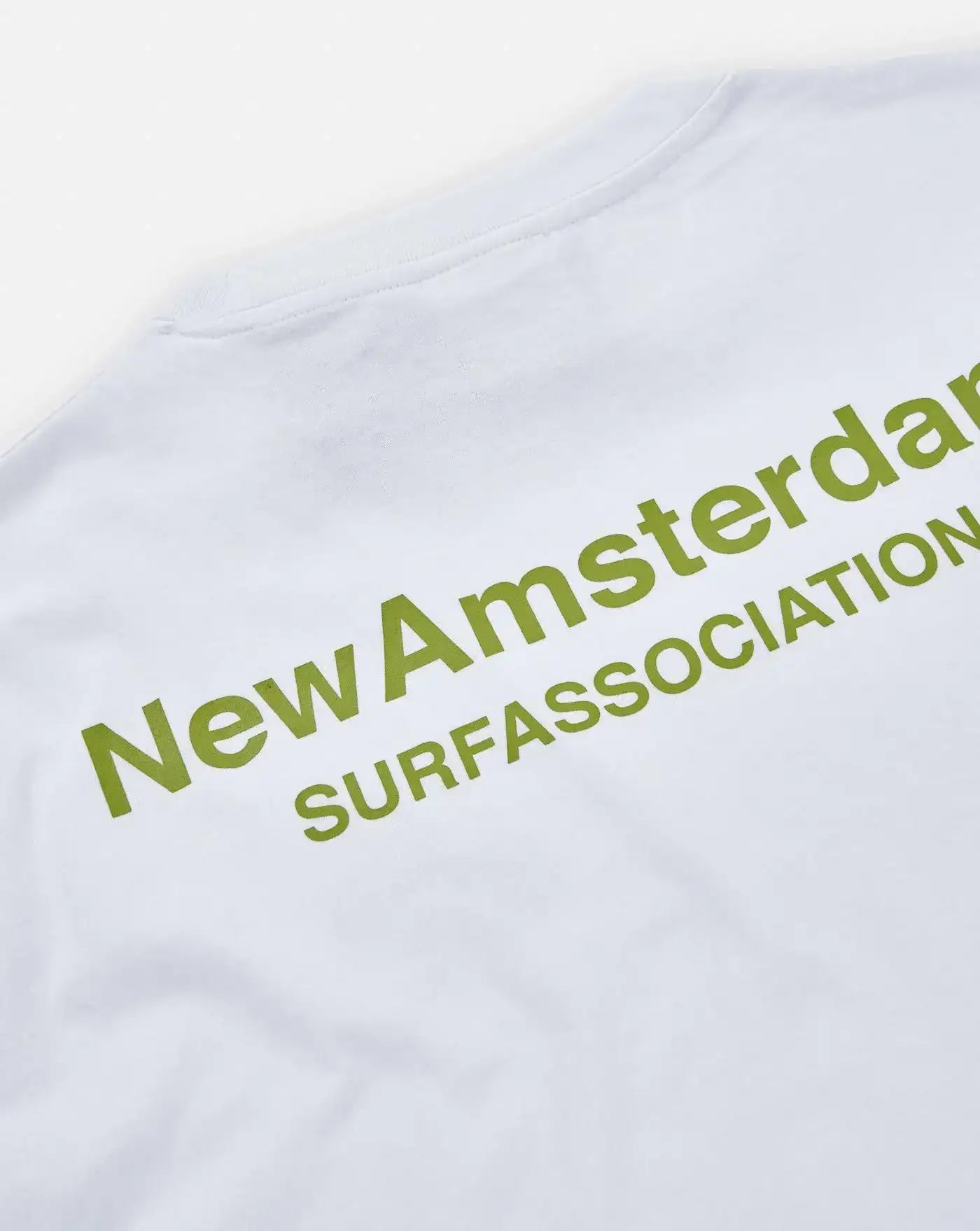 Camiseta New Amsterdam Logo Tee 2501086001 WHITE/GREEN NEW AMSTERDAM