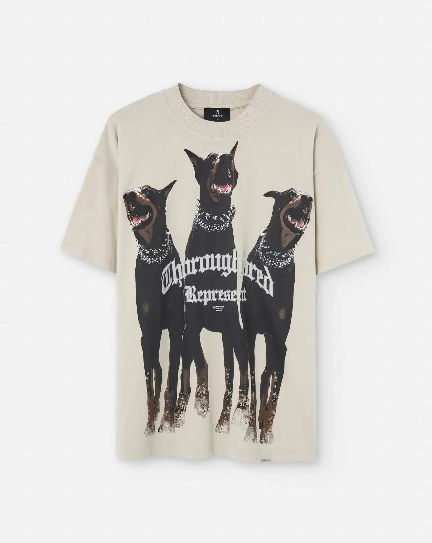 Camiseta Represent Troroughbred MLM49902 VINTAGE WHITE REPRESENT
