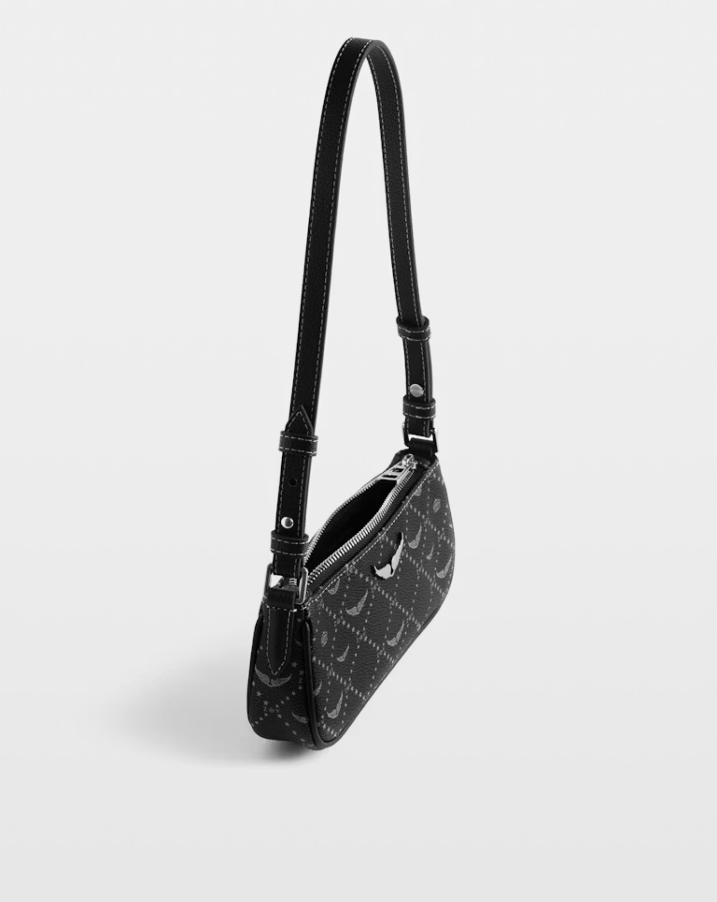 Bolso Zadig & Voltaire Z Pocket Monogram LWSG03745 011 ZADIG & VOLTAIRE