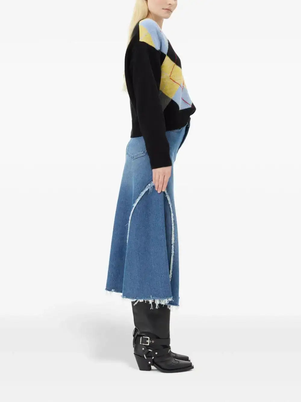 Falda Ganni Heavy Denim J1601 566 GANNI