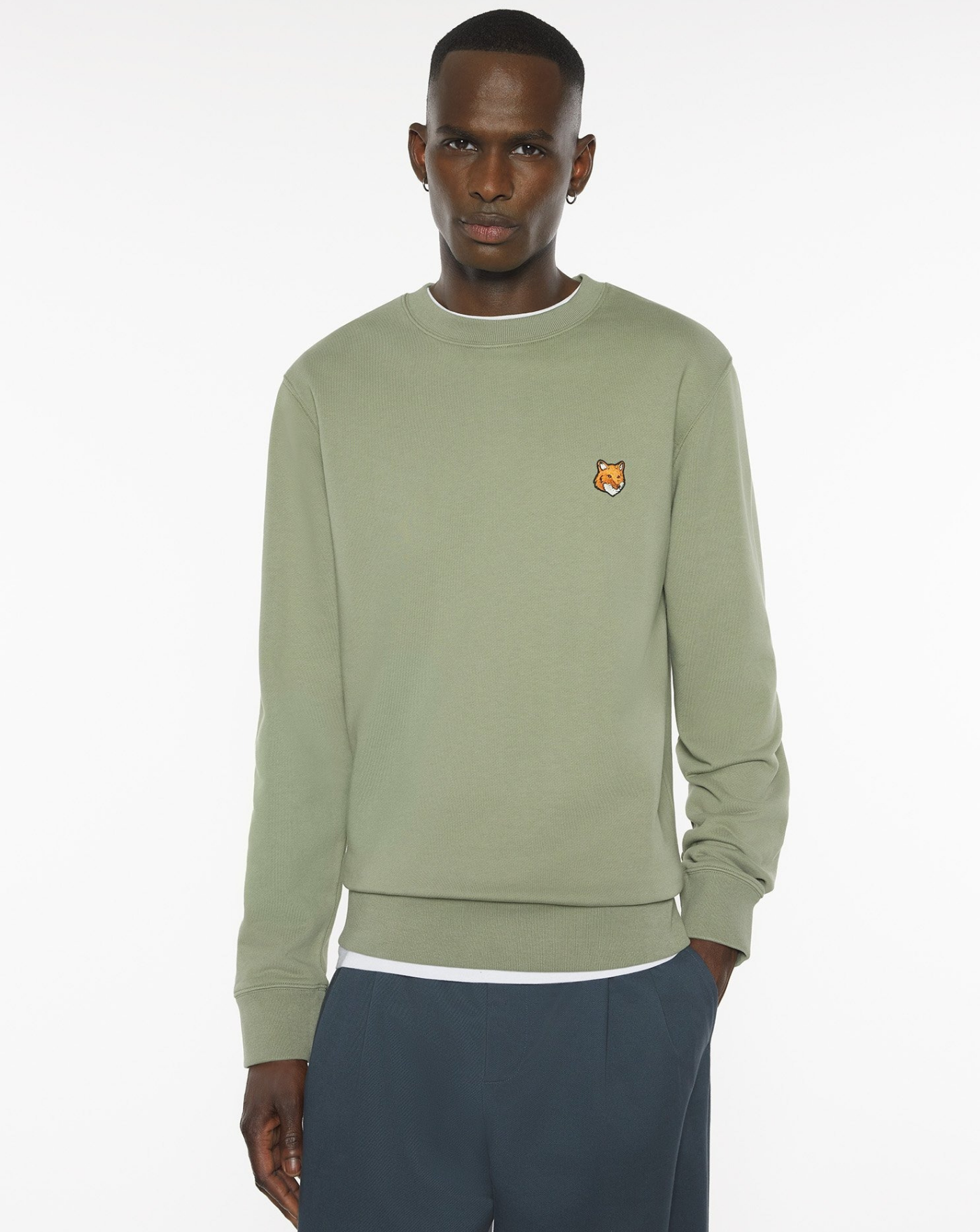 Sudadera Maison Kitsune Fox Head PM00303KM0340 P131 MAISON KITSUNE