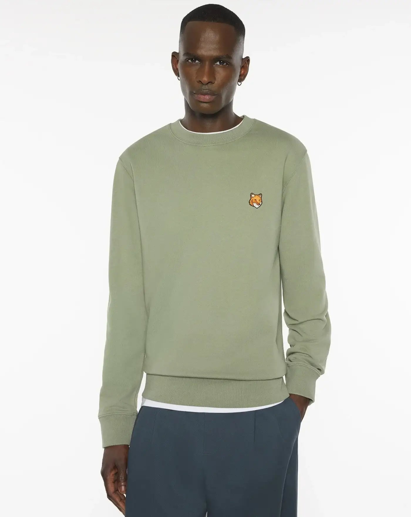 Sudadera Maison Kitsune Fox Head PM00303KM0340 P131 MAISON KITSUNE