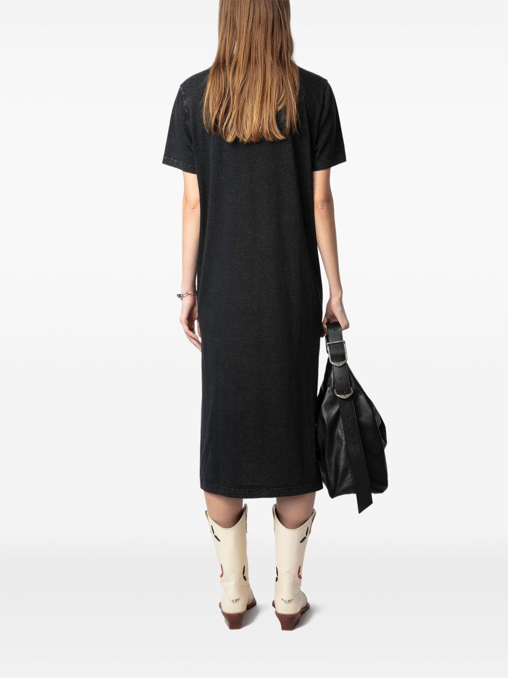 Vestido Zadig & Voltaire Zaid Hc Wings JWDR01069 CARBONE 21 ZADIG & VOLTAIRE