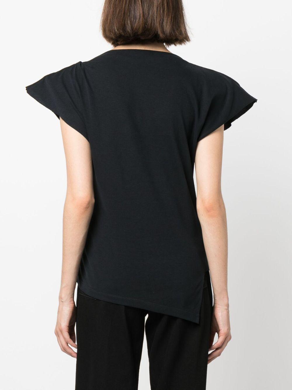 Camiseta Isabel Marant Sebani TS0097FAA1N41I 01BK ISABEL MARANT