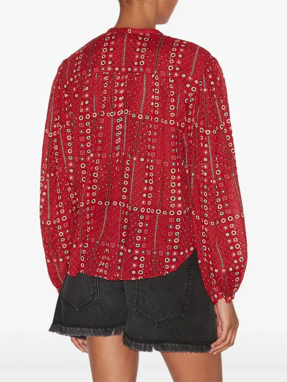 Camisa Isabel Marant Salika HT0022FAC1J19E 70RD ISABEL MARANT