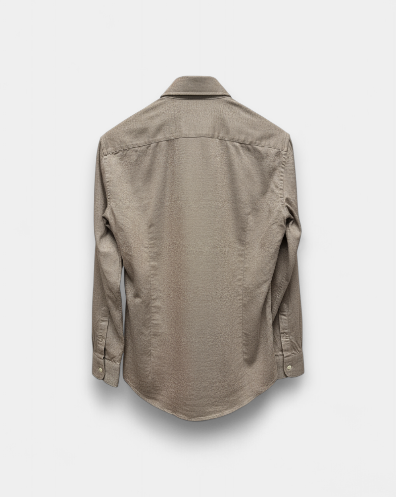 Camisa Bastoncino Franela B1726/3 BROWN BASTONCINO