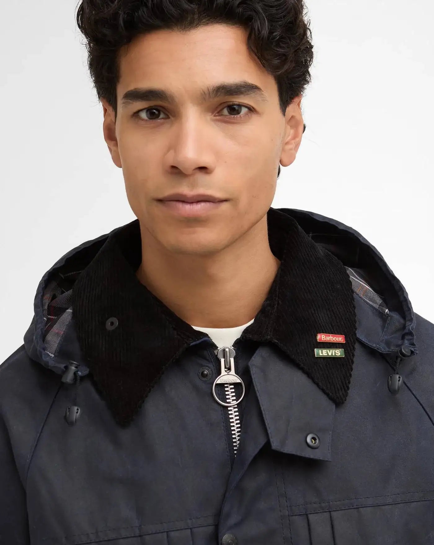Chaqueta Barbour x Levi's Oversized Bedale Waxed Jacket MWX2510NY 71 BARBOUR