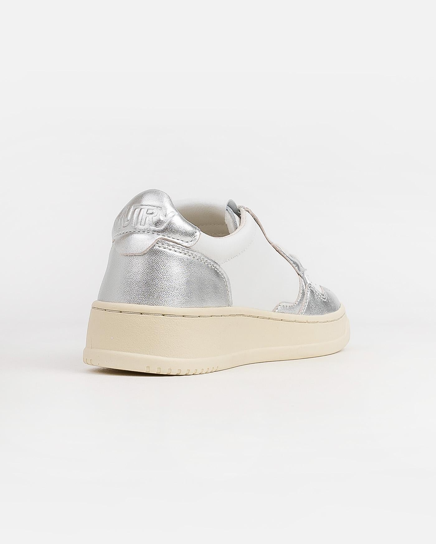 Zapatillas Autry Aulw WB18 AULW WB18 WHITE/SILVER AUTRY
