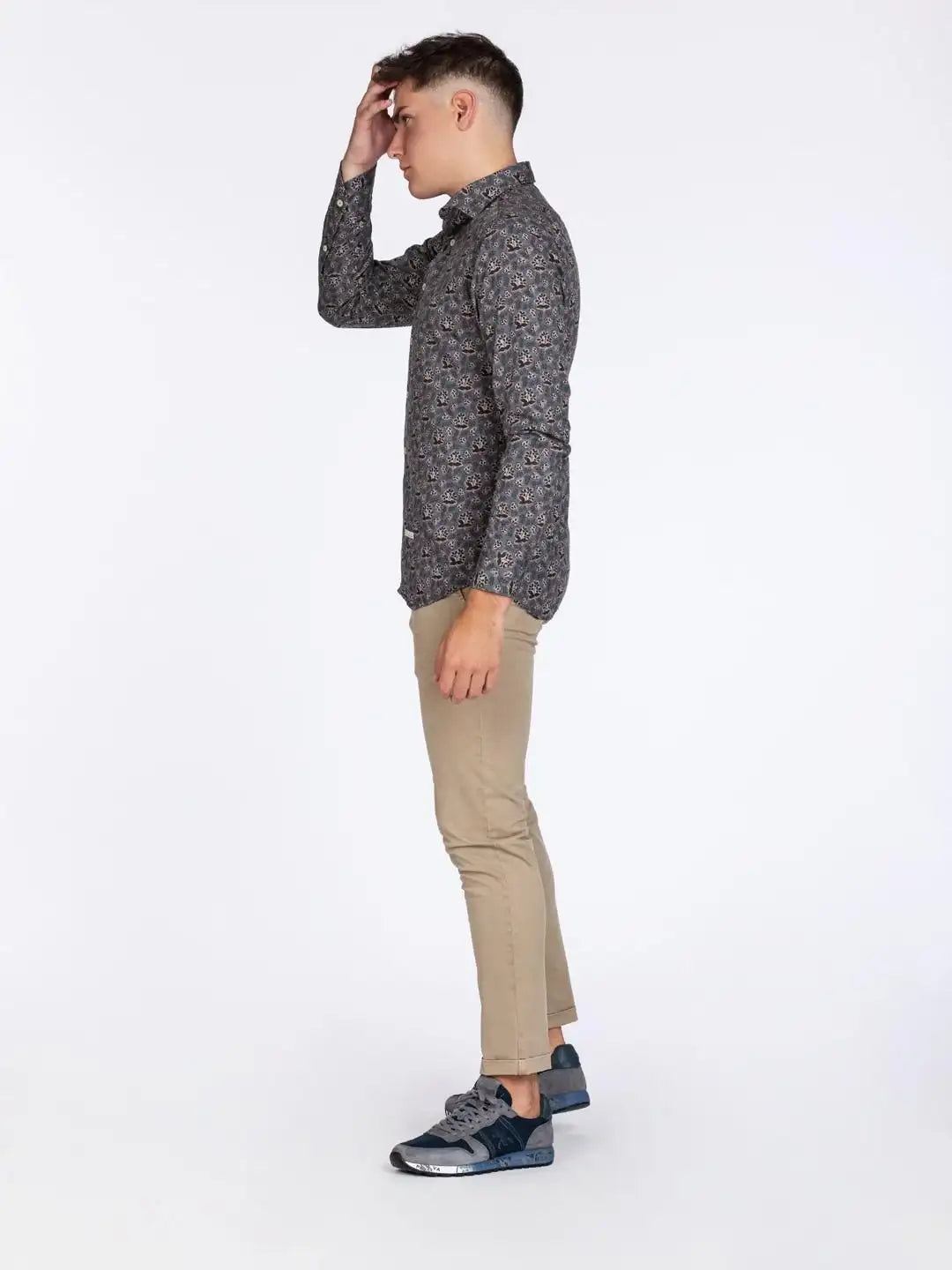 Camisa Tintoria Mattei Estampado 1RC1NJWFD1 97 TINTORIA MATTEI