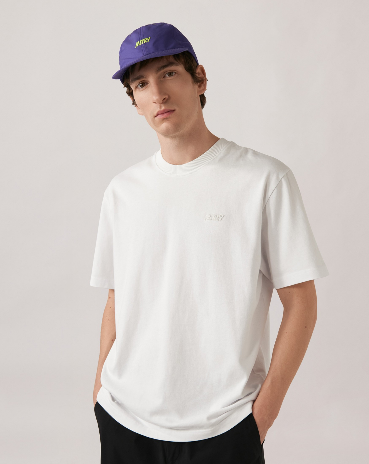 Camiseta Autry Logo TSPX 053W WHITE AUTRY