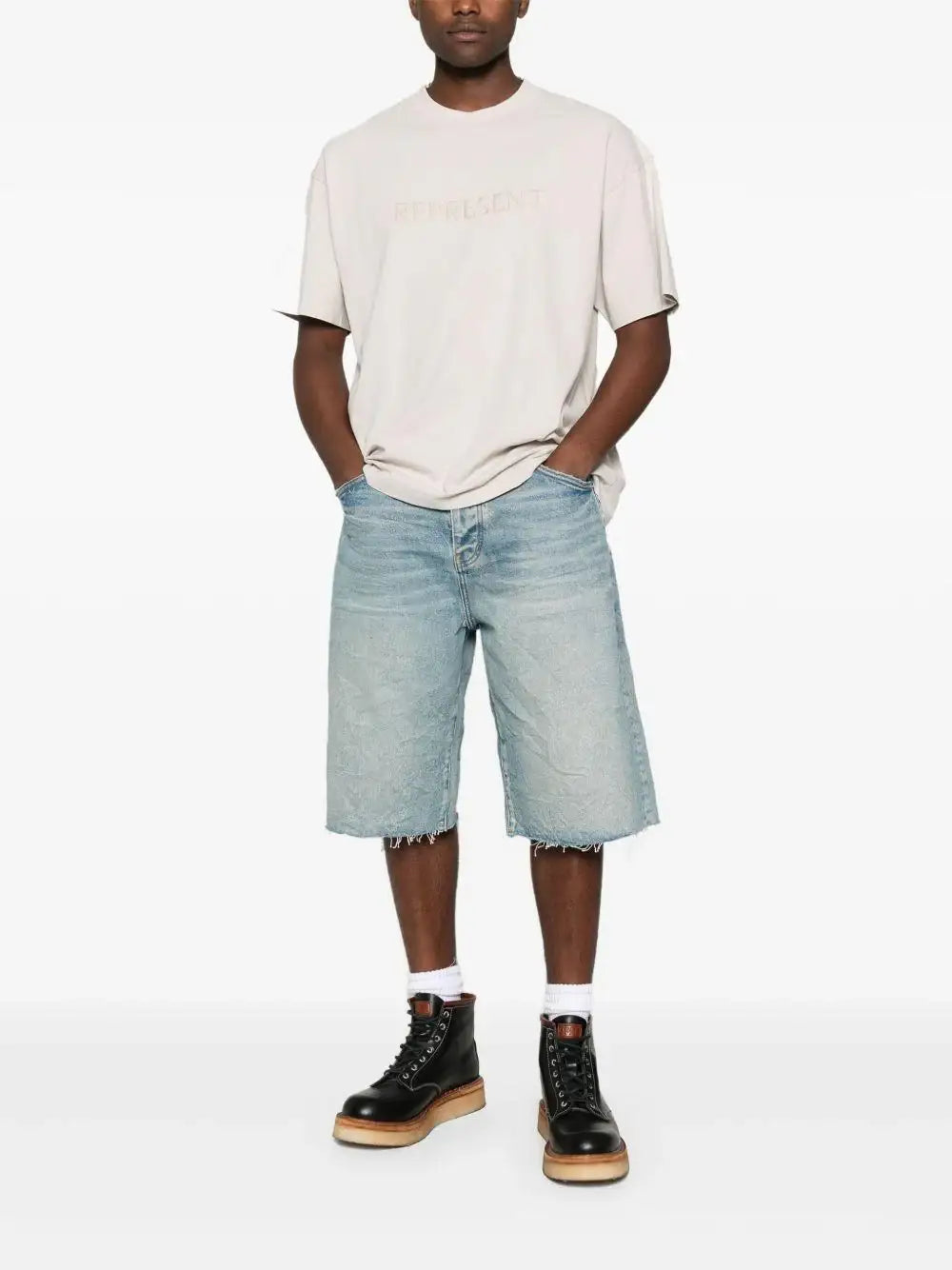 Camiseta Represent Serif MLM100234 25 REPRESENT