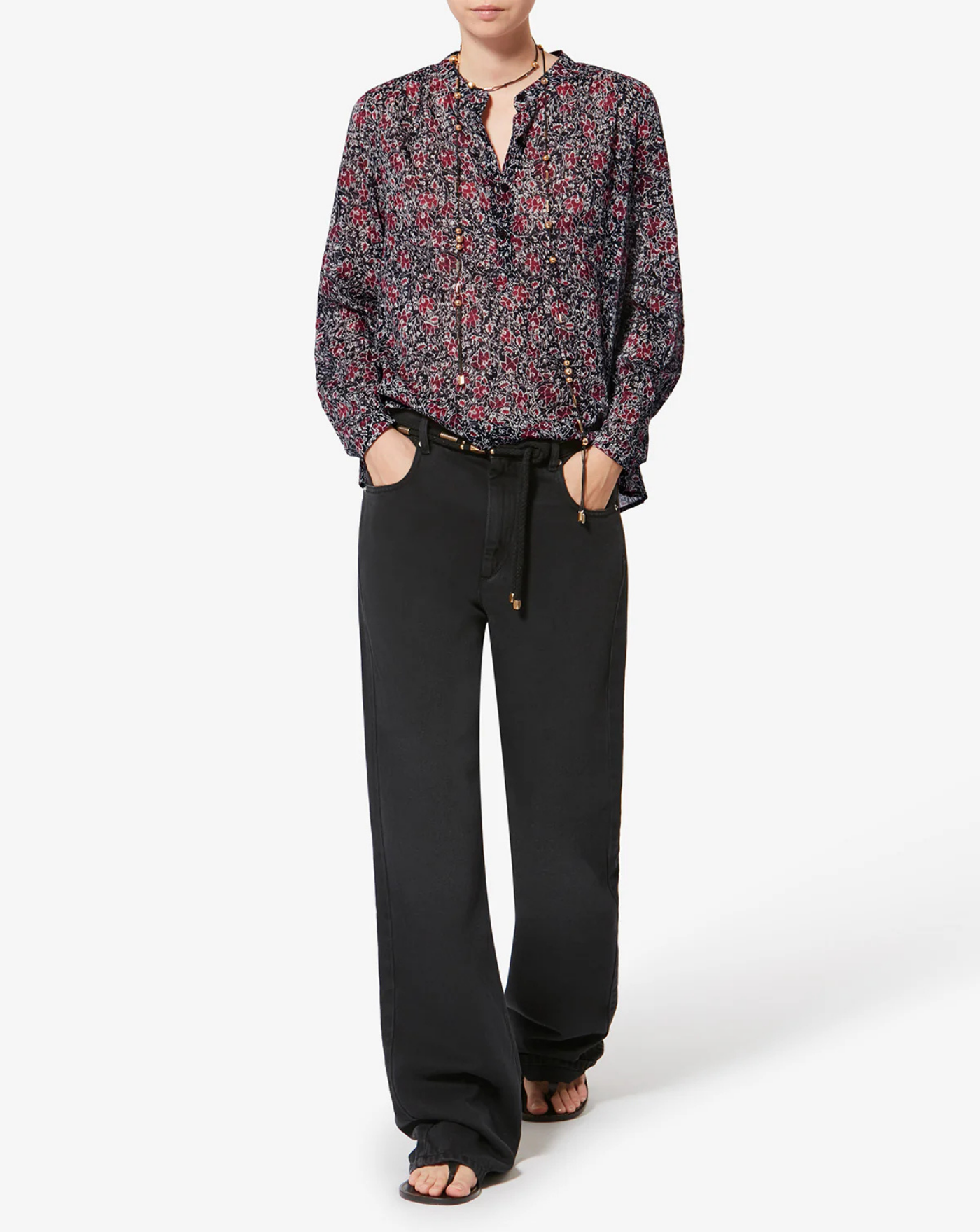 Camisa Isabel Marant Maria HT0029FAD1J14E 86CY ISABEL MARANT