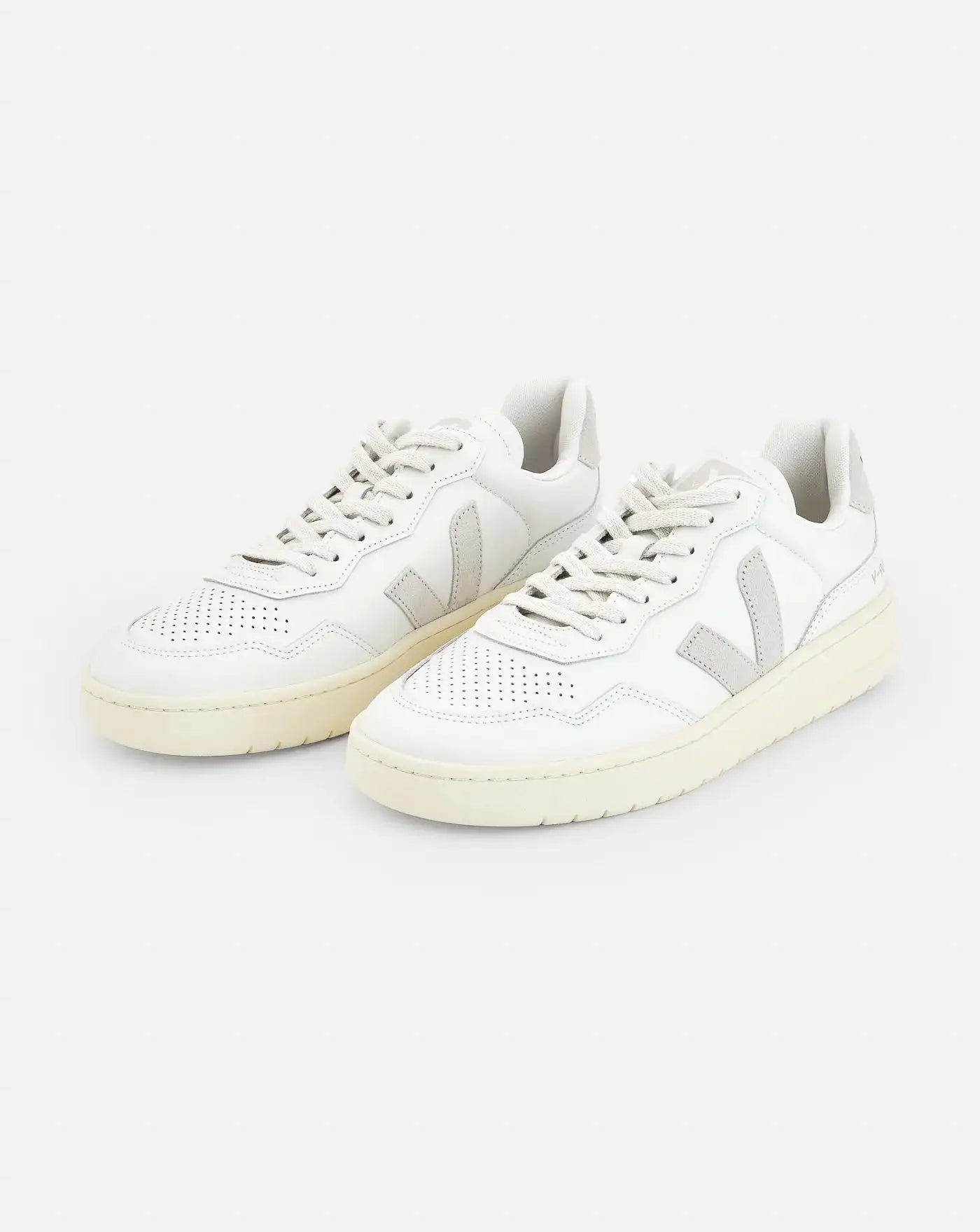 Zapatillas Veja V-90 O.T. Leather Extra White Natural VD2003655B EXTRA-WHITE-NATURAL VEJA