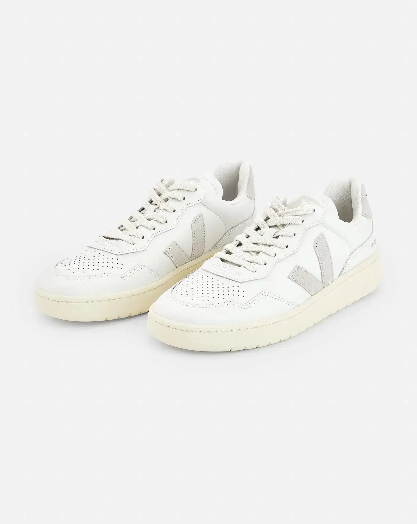 Zapatillas Veja V-90 O.T. Leather Extra White Natural VD2003655B EXTRA-WHITE-NATURAL VEJA