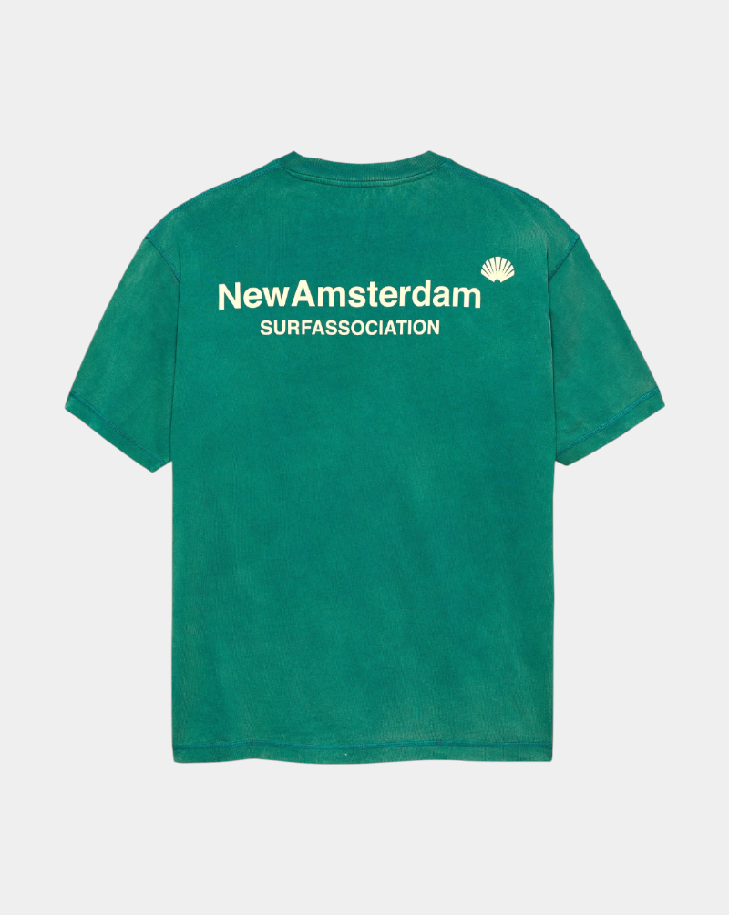 Camiseta New Amsterdam LogoTtee Sea 2601064002 GREEN/BUTTER YELLOW NEW AMSTERDAM