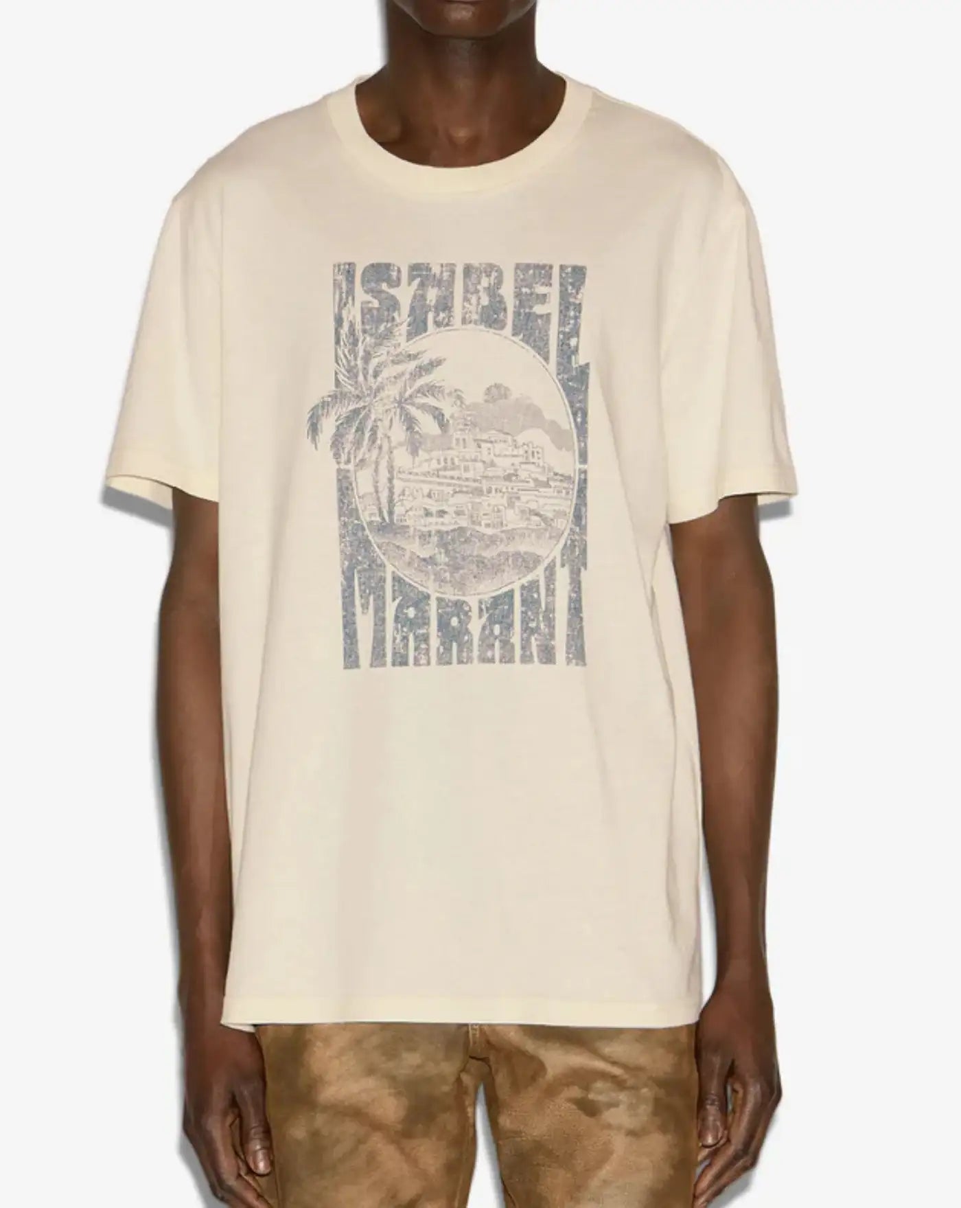 Camiseta Isabel Marant Honore TS0052HB C3N09H 23EC ISABEL MARANT