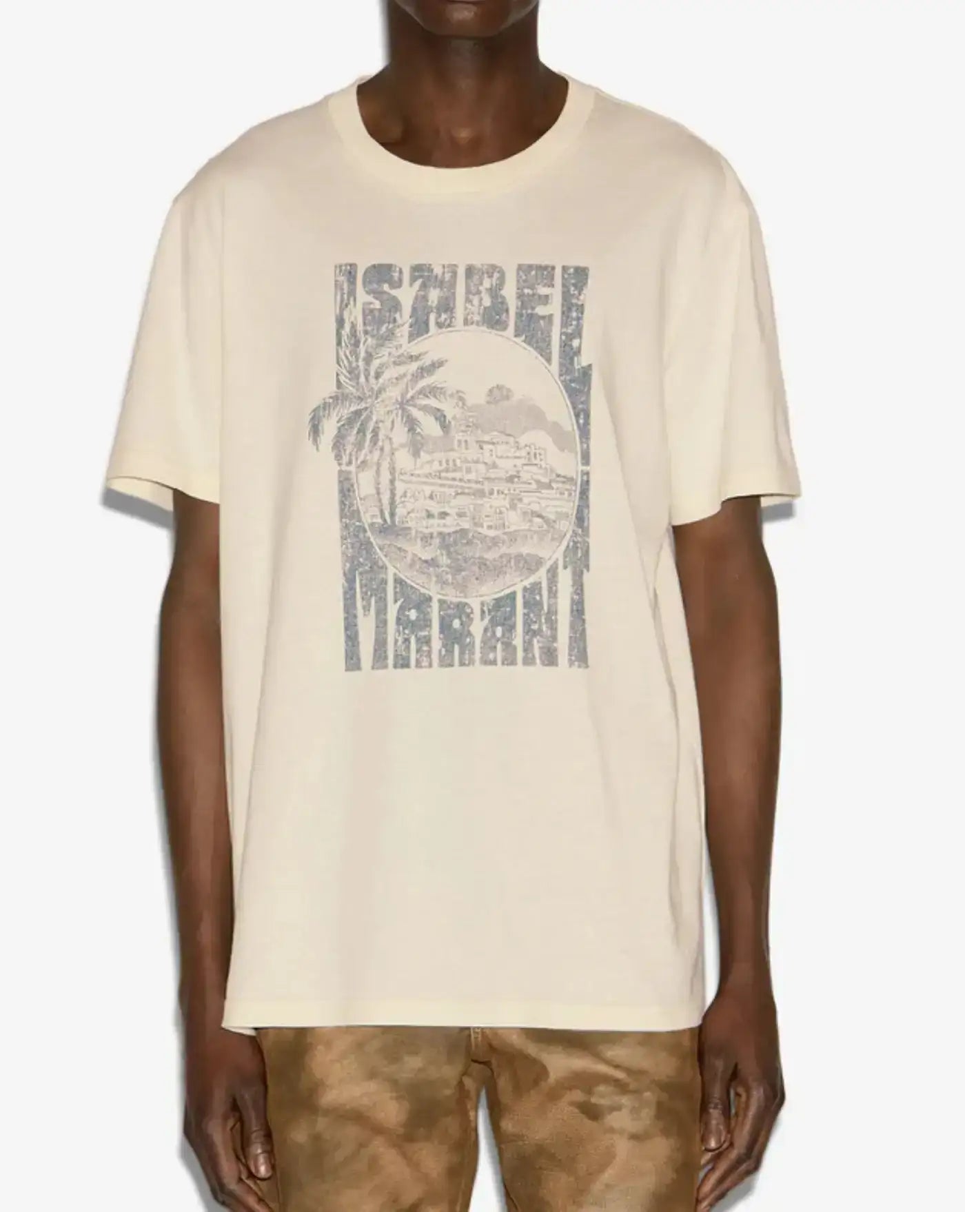 Camiseta Isabel Marant Honore TS0052HB C3N09H 23EC ISABEL MARANT