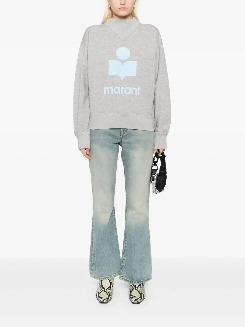Sudadera Isabel Marant Moby SW0003FAA1M07E GYIB ISABEL MARANT