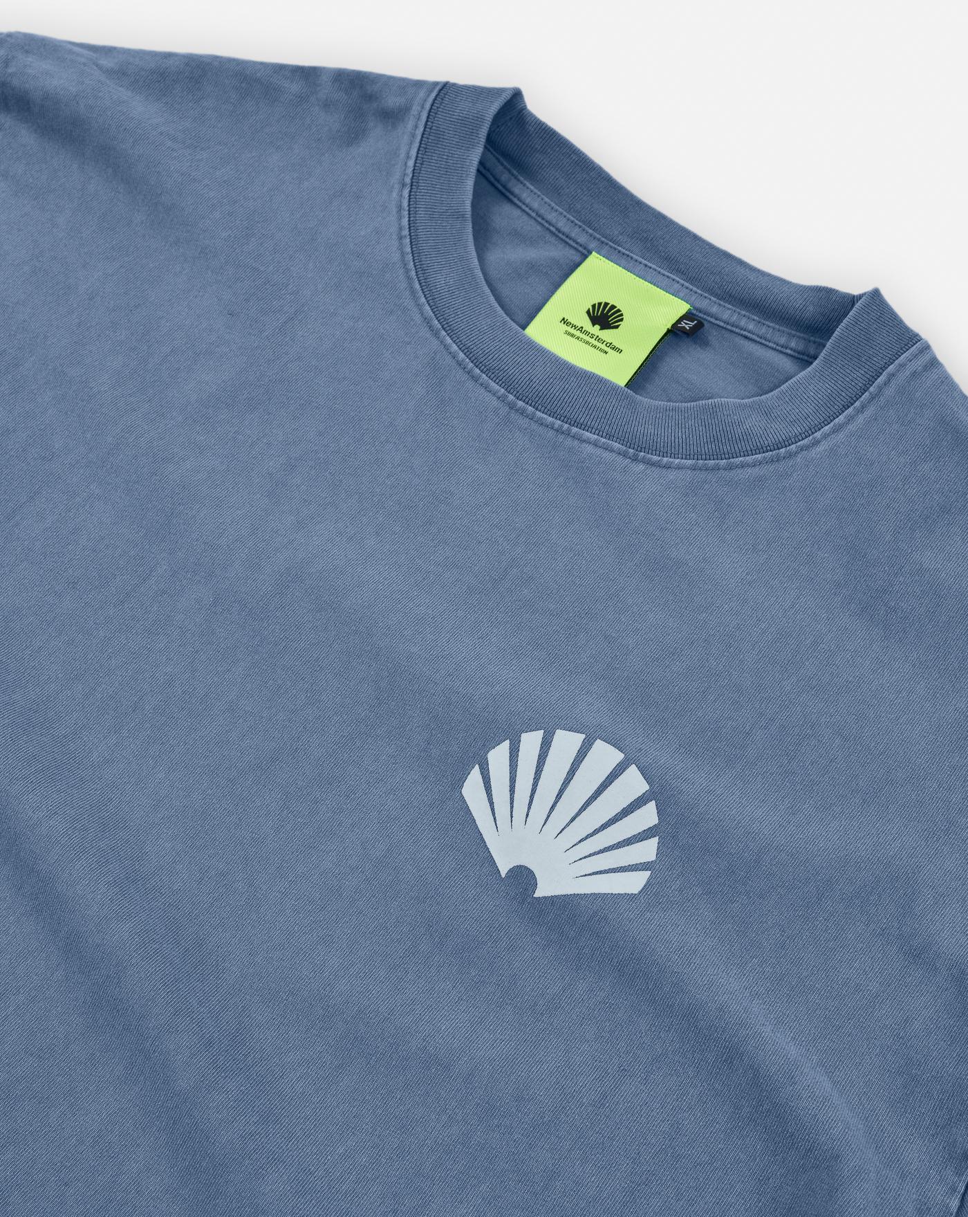 Camiseta New Amsterdam Logo 2501081002 BLUE NEW AMSTERDAM