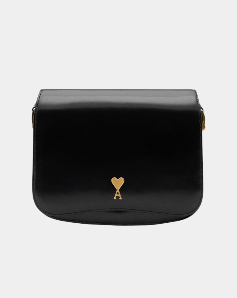 Bolso Ami Paris Leather Paris Paris Bag ULL717AL0139 001 AMI PARIS