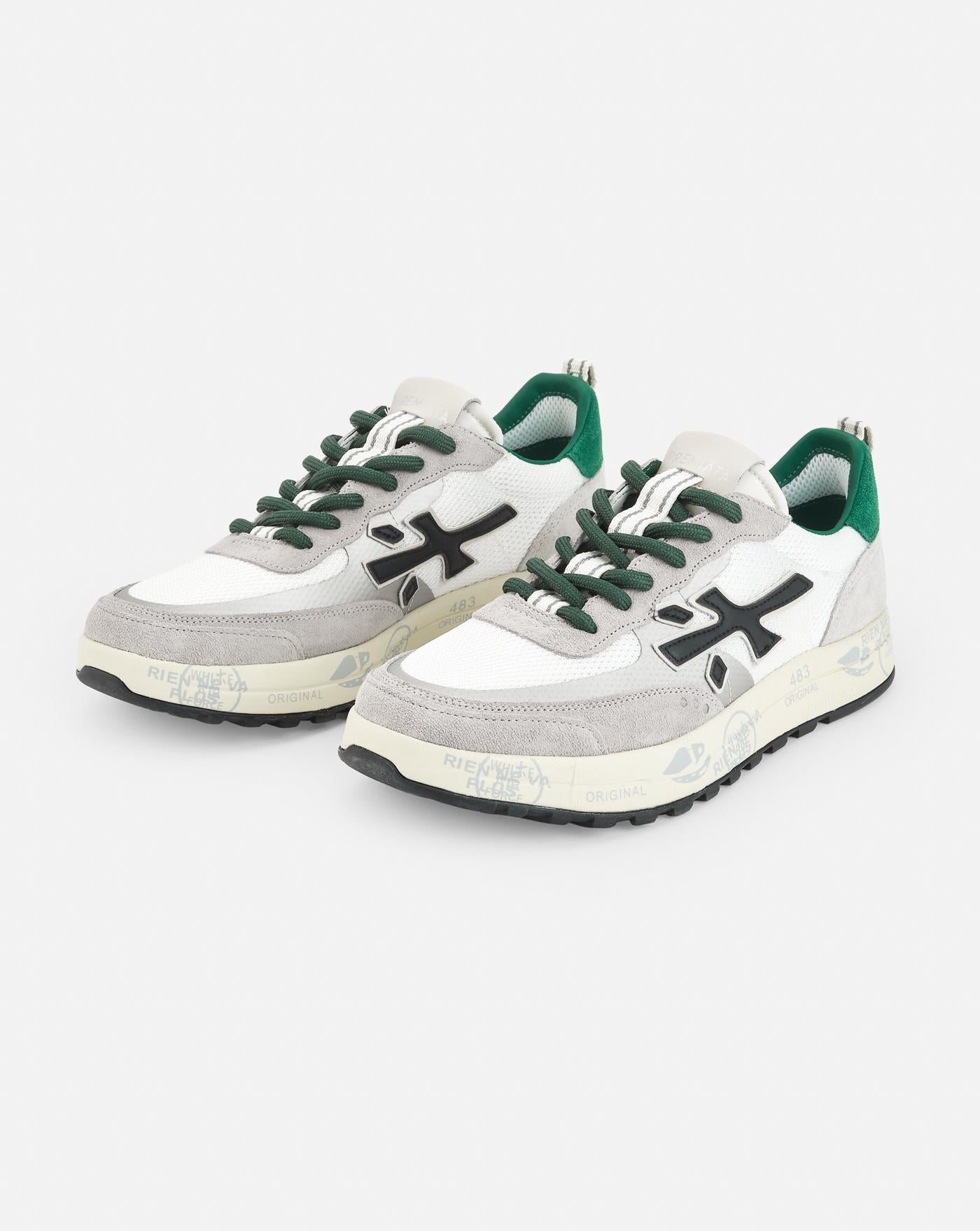 Zapatillas Premiata Nous Var 7231 NOUS VAR 7231 BLACK/GREY/GREEN PREMIATA