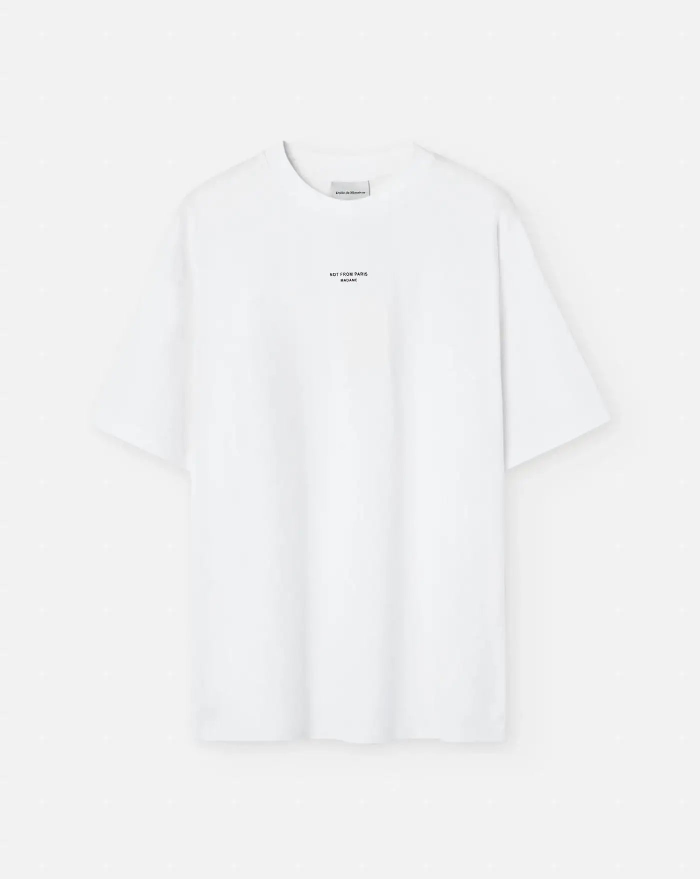 Camiseta Drole de Monsieur Le T-Shirt Slogan Classique TS202 CO002 OPW DROLE DE MONSIEUR
