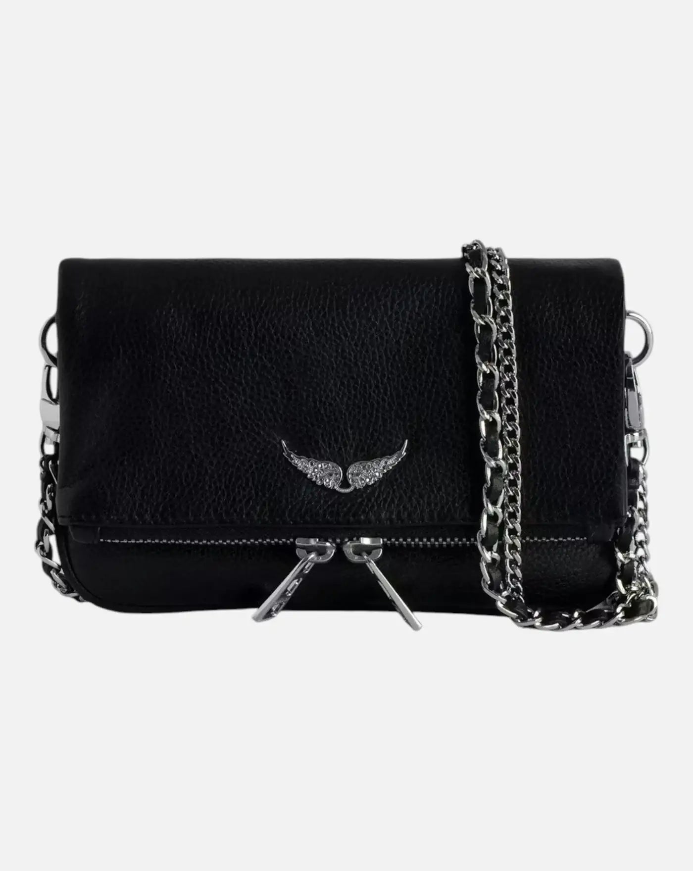 Bolso Zadig & Voltaire ROCK NANO GRAINED LEATHER<BR/> LWBA03975 011 ZADIG & VOLTAIRE