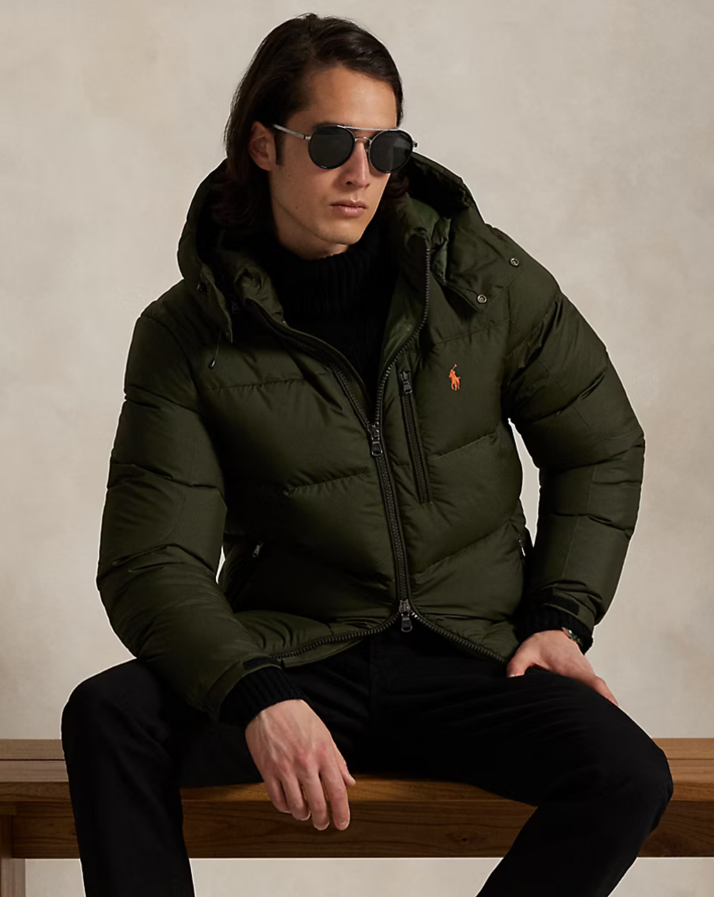 Chaqueta Polo Ralph Lauren Gorham 710968278002 OLIVE POLO RALPH LAUREN