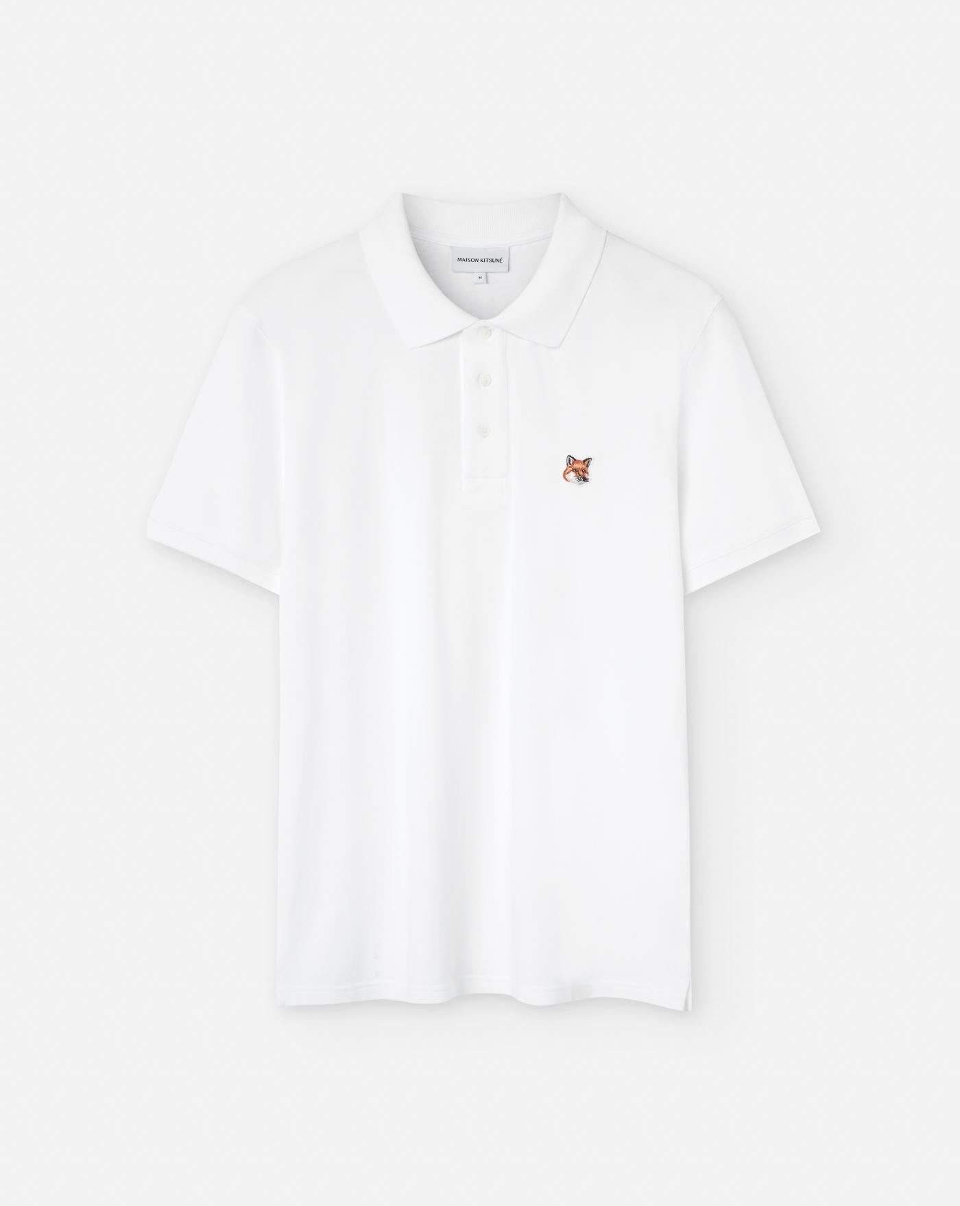 Polo Maison Kitsune Fox Head Patch LM00208KJ7002 P100 MAISON KITSUNE