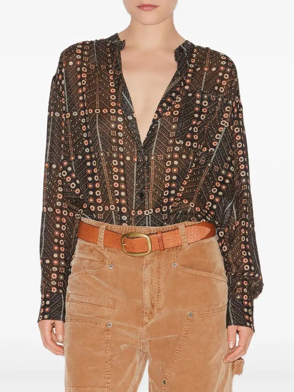 Camisa Isabel Marant Mexika HT0028FAC1J19E 02FK ISABEL MARANT