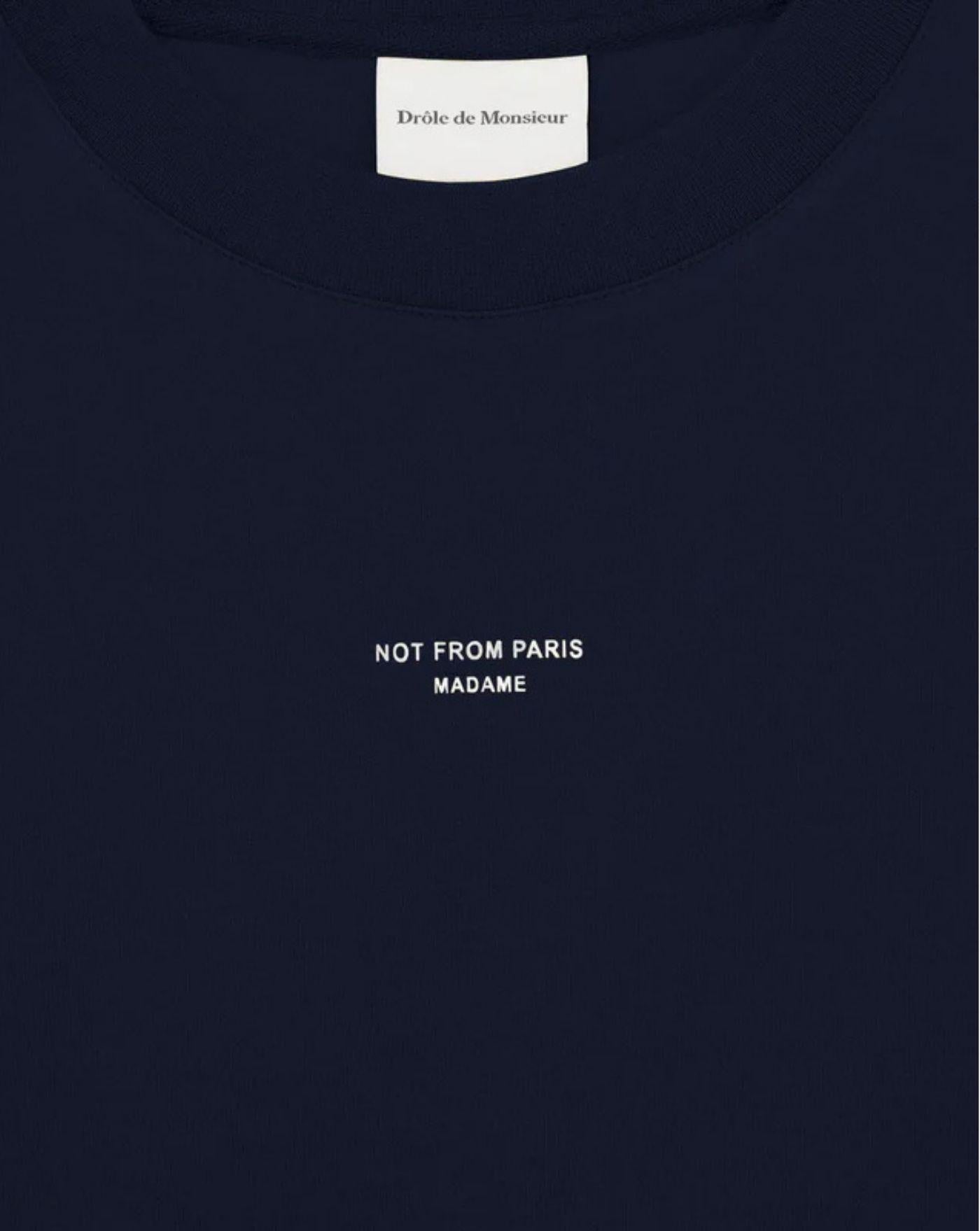Camiseta Drole de Monsieur Classic Slogan T-shirt TS202 CO002 NY DROLE DE MONSIEUR