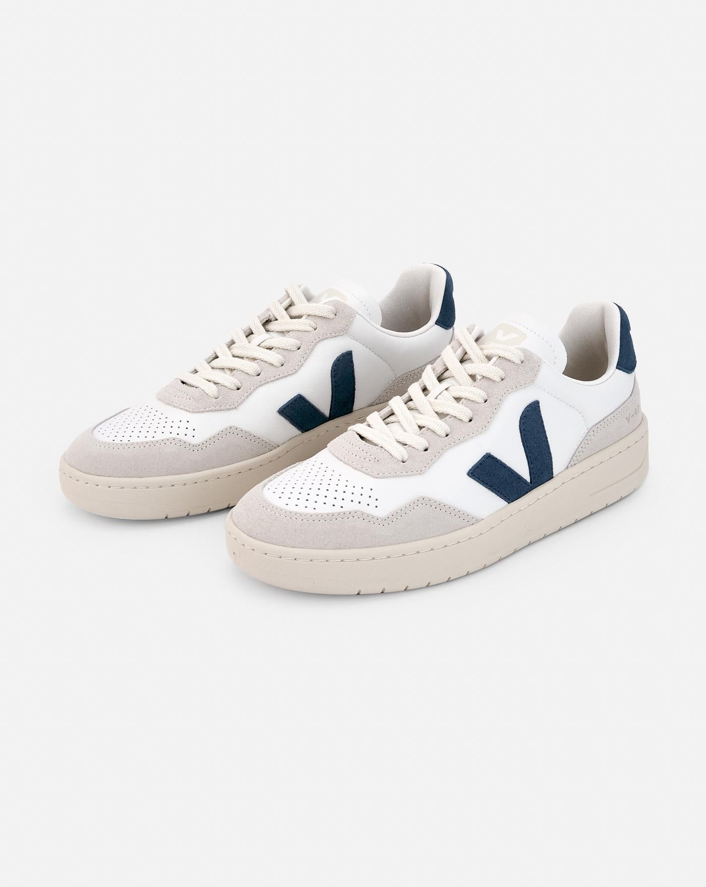 Zapatillas Veja V-90 O.T. Leather Extra White California VD2003845B EXTRA-WHITE-CALIFORNIA VEJA