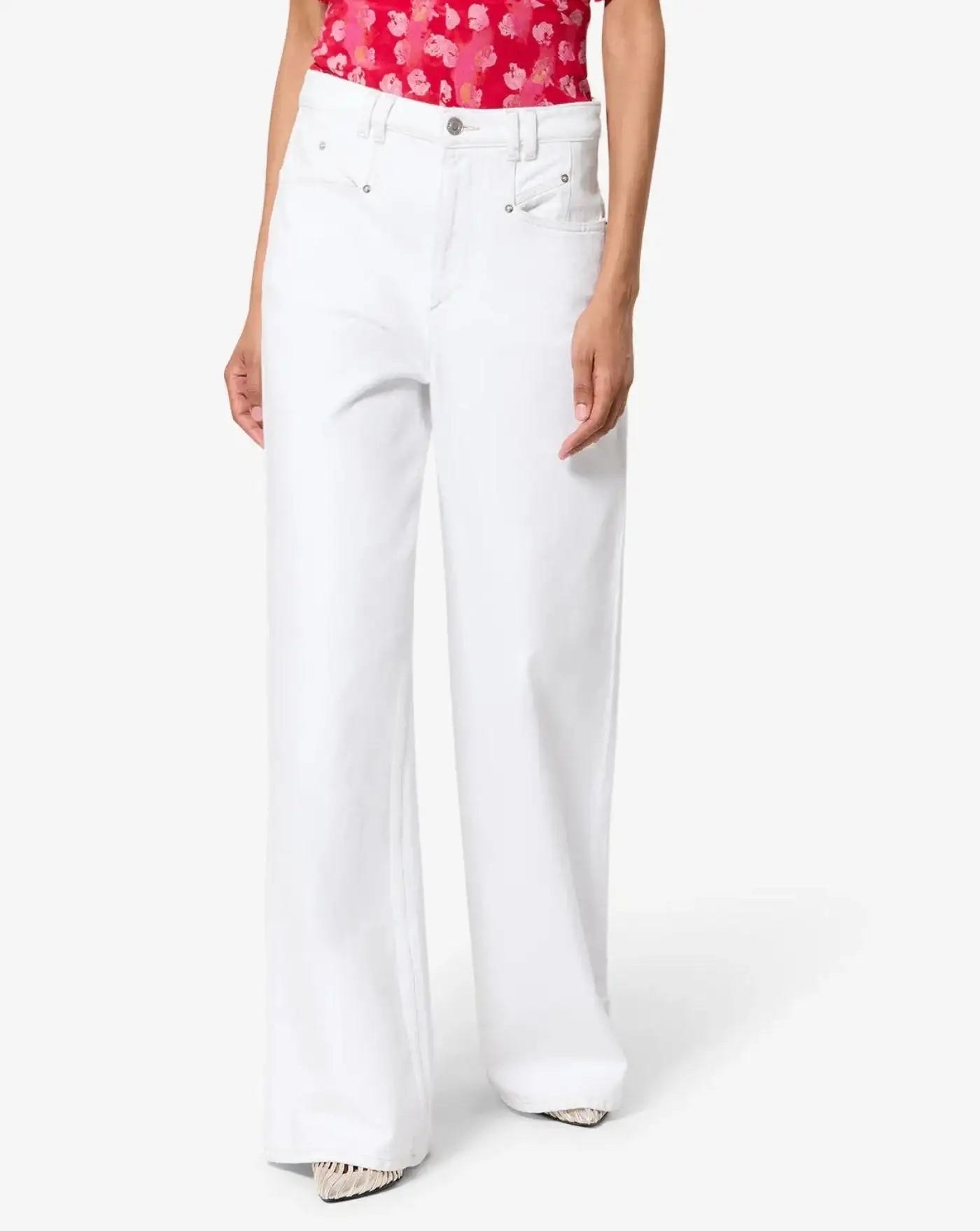 Pantalones Isabel Marant Lemony PA0052FB D1H02I20WH ISABEL MARANT