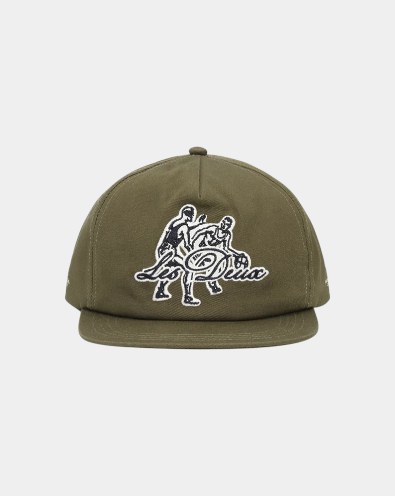 Gorra Les Deux Basketball Player Letterman Cap 1001437 522OLIVE NIGHT LES DEUX