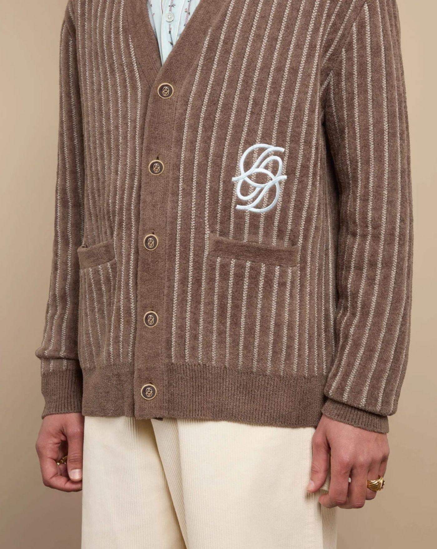 Cardigan Le Cardigan Monogramme CA159 V1024 KK DROLE DE MONSIEUR