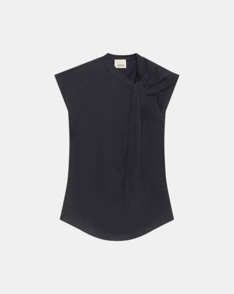 Camiseta Isabel Marant Nayda Tee TS0175FA A1N41I01BK ISABEL MARANT
