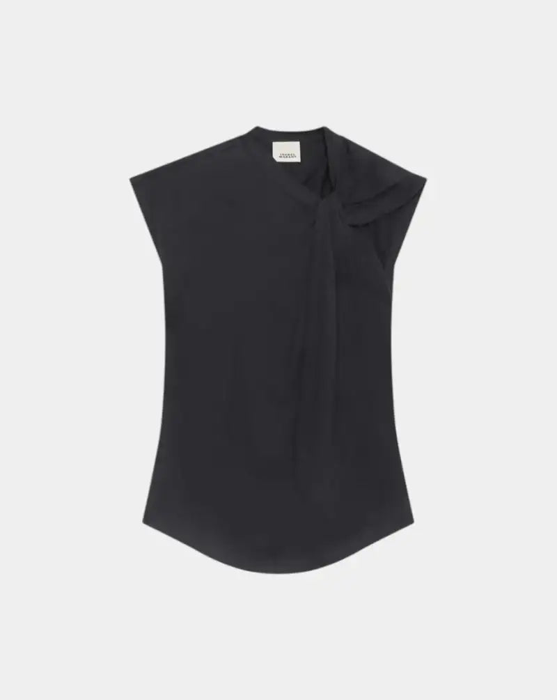 Camiseta Isabel Marant Nayda Tee TS0175FA A1N41I01BK ISABEL MARANT