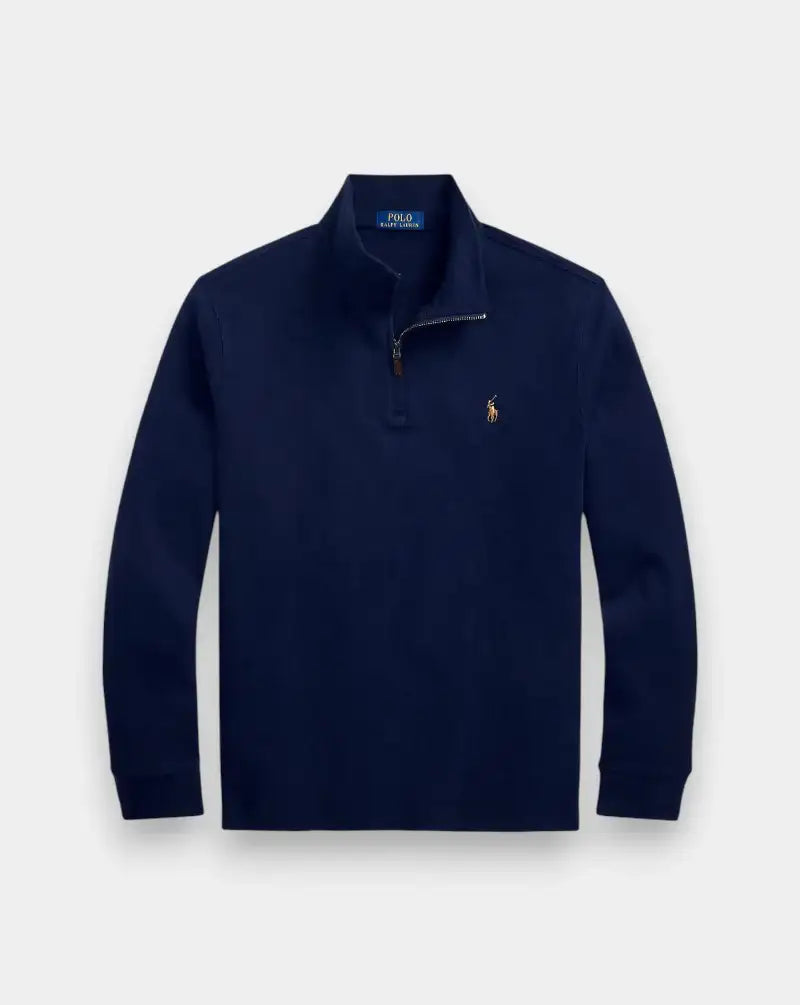 Jersey Polo Ralph Lauren Estate Rib 710671929029 CRUISE NAVY POLO RALPH LAUREN