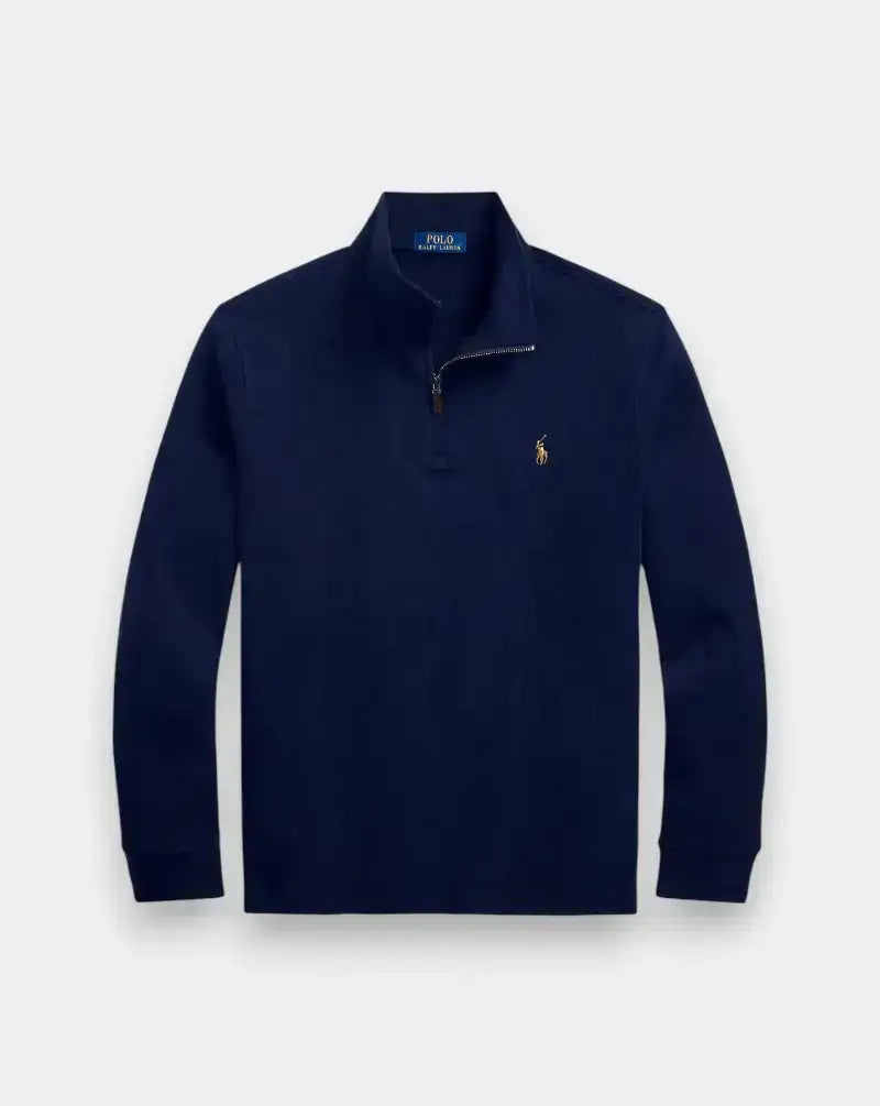 Jersey Polo Ralph Lauren Estate Rib 710671929029 CRUISE NAVY POLO RALPH LAUREN