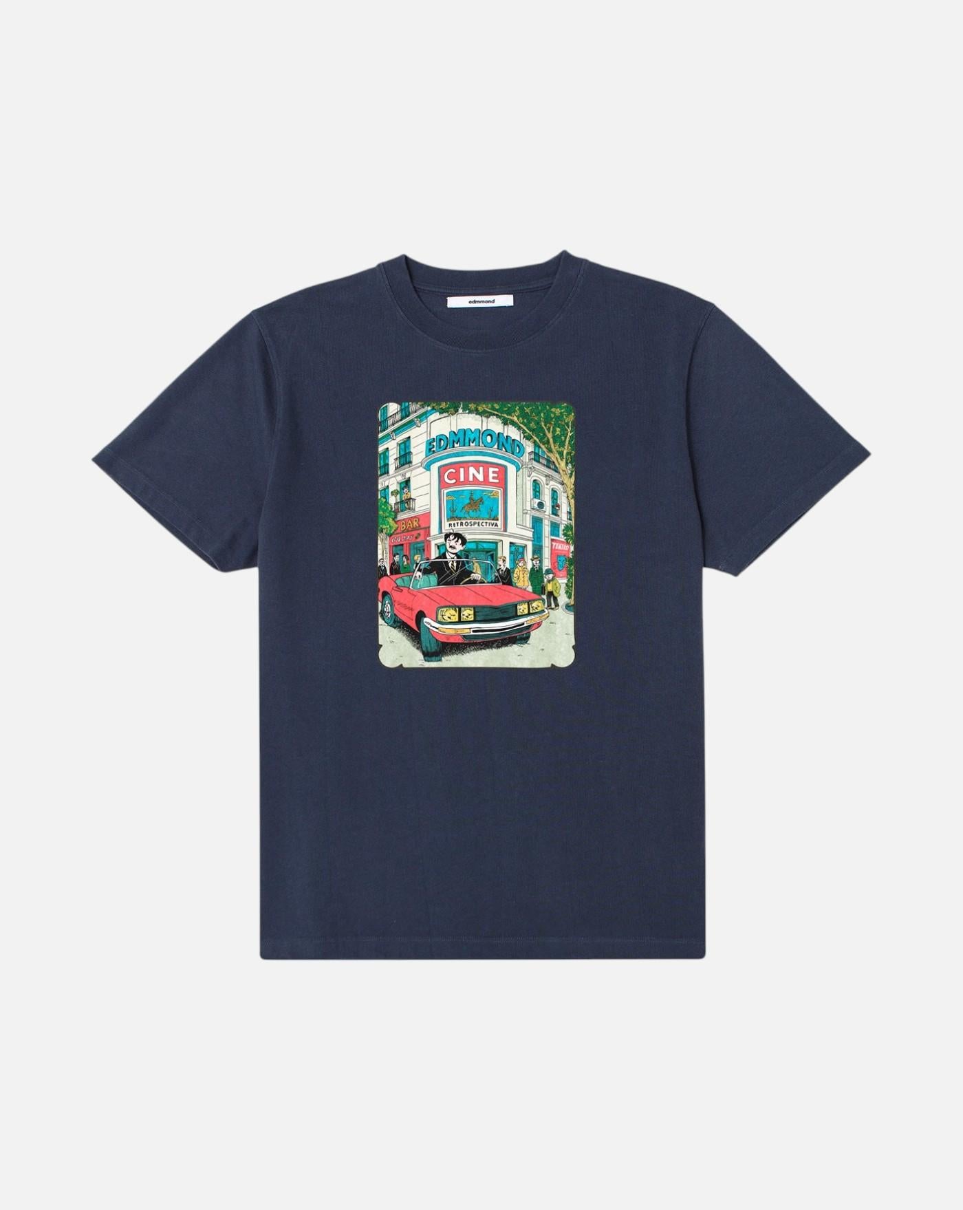 Camiseta Edmmond Retrospectiva 3263013590 PLAIN NAVY EDMMOND