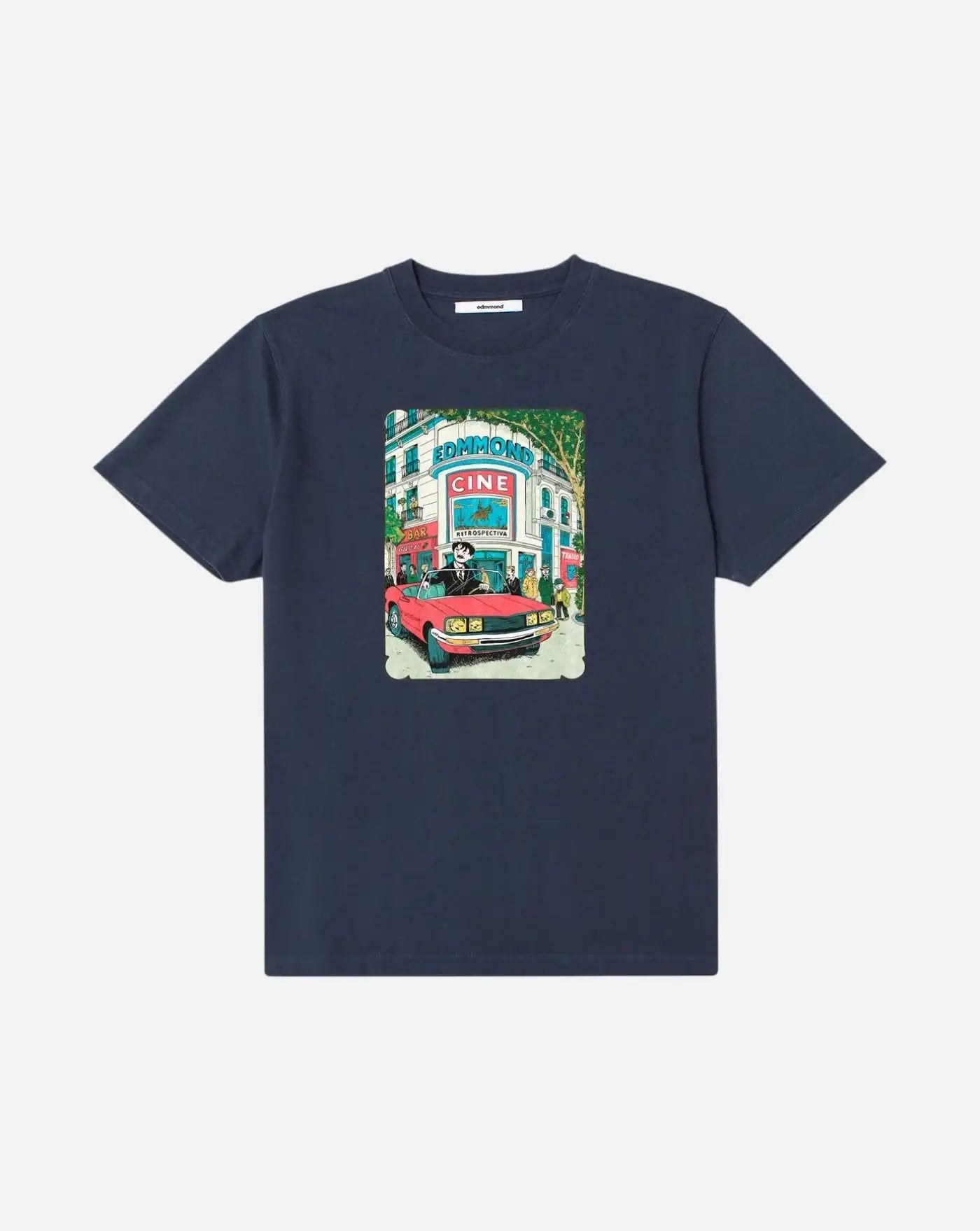 Camiseta Edmmond Retrospectiva 3263013590 PLAIN NAVY EDMMOND