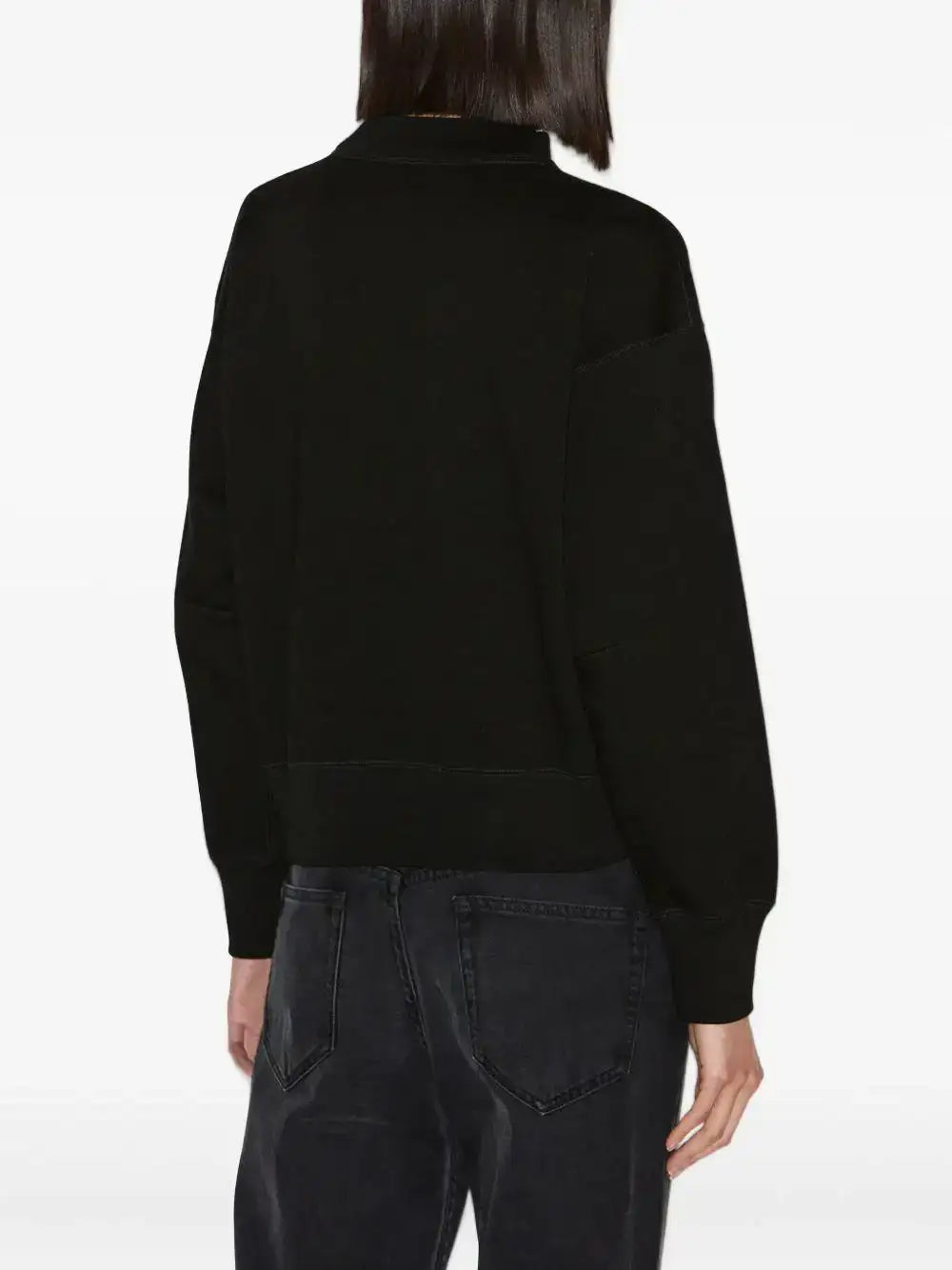 Sudadera Isabel Marant Moby SW0003FA C3M13E 01BK BLACK ISABEL MARANT