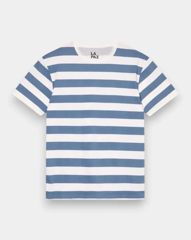 Camiseta La Paz Meneres Contrast T-shirt SS260082280 INDIGO STRIPES LA PAZ
