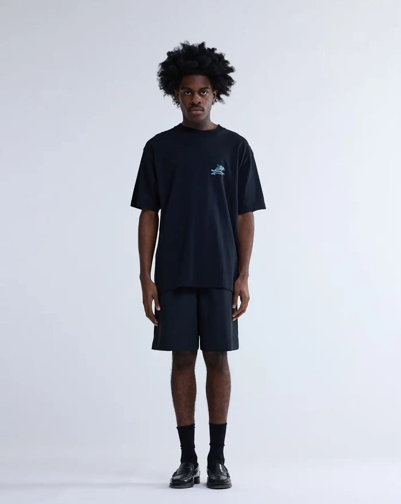 Camiseta New Amsterdam Dolphin Tee 2601081001 BLACK NEW AMSTERDAM